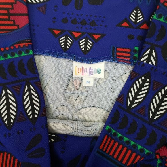 LulaRoe Women's Purple Knee-Length Cassie Skirt Sz M EXCELLENT CONDITION!!! - Picture 3 of 4